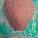 Del polvo venimos. Serie TerSer MunDial. Óleo-lienzo. 69 x 47 cm. 2019